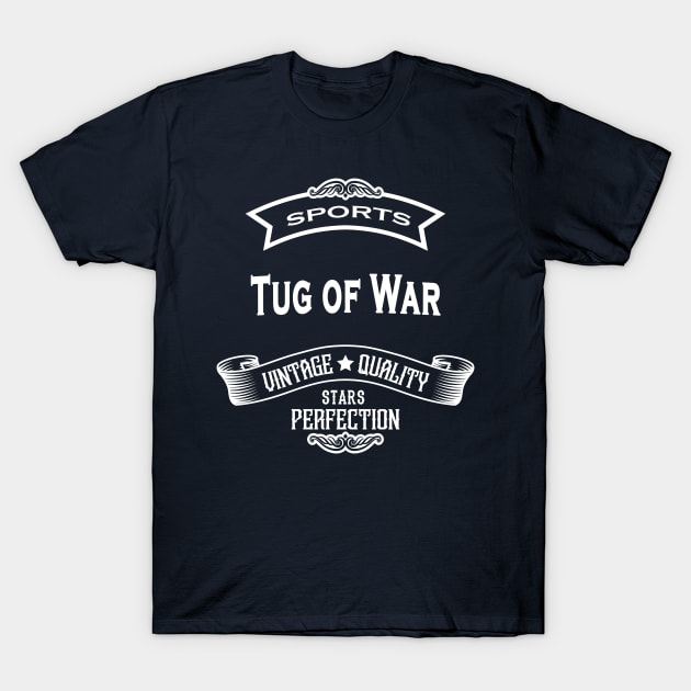 The Tug Of War T-Shirt by Rizaldiuk